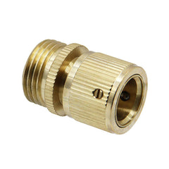 3/4" NPT massives Messing männlich und weiblich Gartenschlauch Schnellkupplung Wasserrohr Armaturen mit Unterlegscheiben