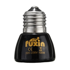 45MM Schwarz Infrarot Keramik Wärme Lampe Birne für Reptil Haustiere Grübler AC220V
