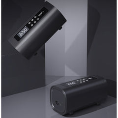 Cordless Double Cylinder Car Air Compressor - Smart Digital Display, Portable Wireless Tire Inflator