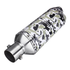 Universal 38-51mm Exhaust Muffler Tail Pipe Silencer for Motorcycle, ATV, Dirt Bike