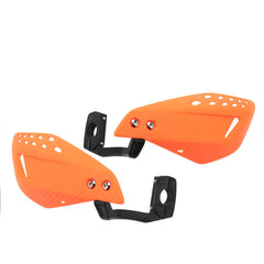 Universal 7/8" 22mm Motorcycle Hand Guards - 7 Colors, Carbon Fiber, Anti-Fall, Protect Brake Lever & Windshield