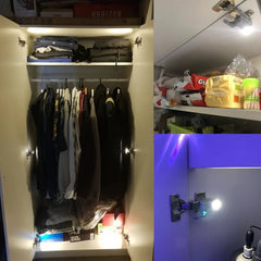 Smart Touch LED-Schrankleuchte – Sensor-Scharnierlampe für Schlafzimmer, Kleiderschrank, Küche, Schrank, Nachtgebrauch