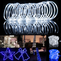 39ft 100 LED Solar Lichterkette - Wasserdichte Lichterkette für Weihnachten, Hochzeit, Party-Dekoration, Nachtbeleuchtung