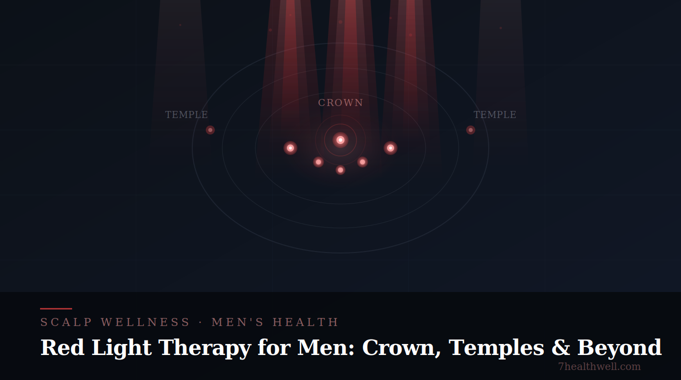 Red Light Therapy for Men: Thinning at the Crown and Temples