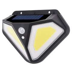 102SMD/50COB LED Waterproof Motion Sensor Security Light with Solar Panel Control