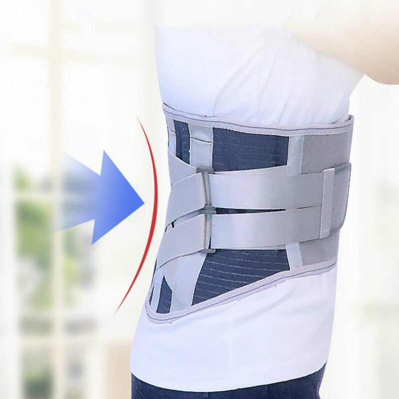 Self-Heating Magnetic Back Brace: Adjustable Orthopedic Support Belt for Pain Relief and Posture Correction