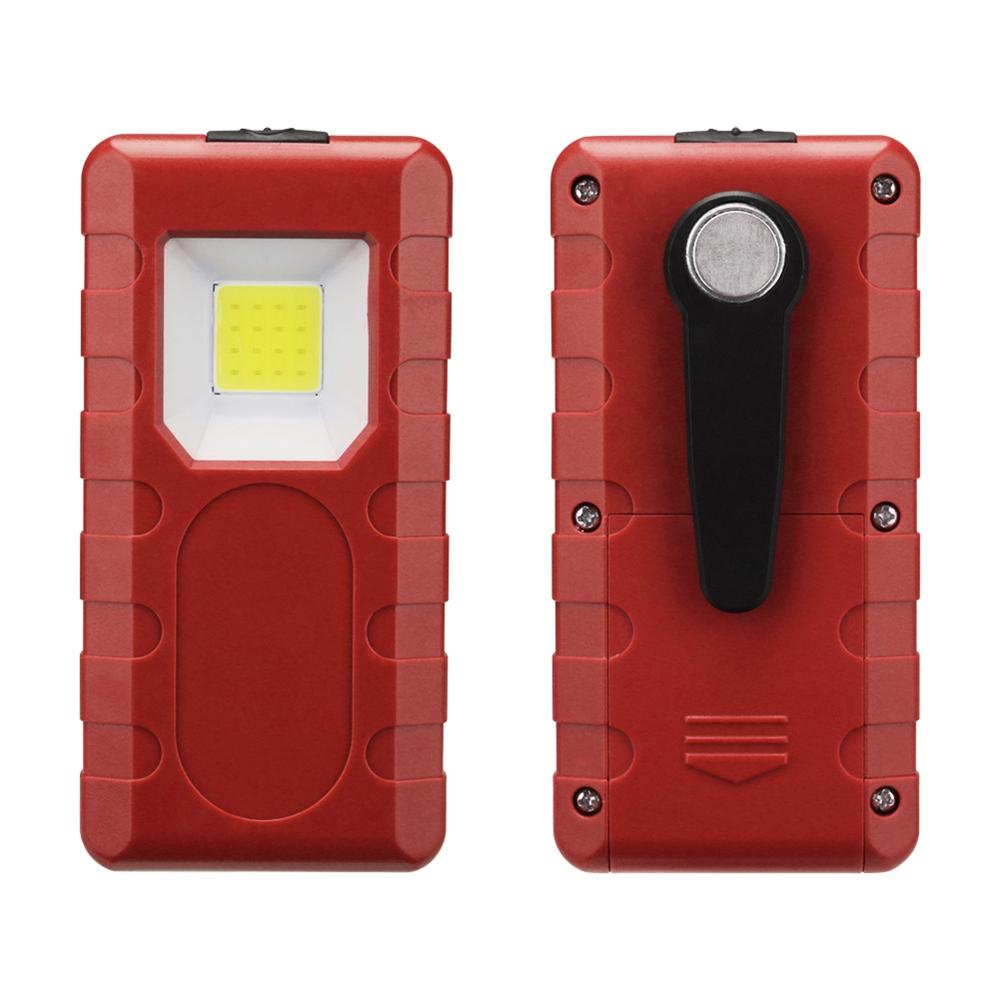 3W Portable COB Work Light - Magnetic, Pocket-Sized, Pen Clip, Camping Lamp, Car Inspection Flashlight