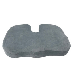 Orthopedic Memory Foam Seat Cushion - Electric Heated for Office, Travel, and Driving