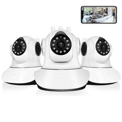 HD 1080P WiFi IP Camera, 11 LED, PT 360, Built-in Antenna, Motion Detection, Two-Way Audio, Baby Monitor