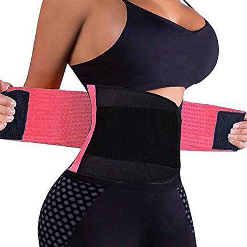 Breathable Yoga Waist Trainer Belt - Fitness, Belly Girdle, Shaper, Protective Waist Training Strip