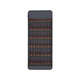 PEMF Infrared Therapy Mat Full Body 80x190cm | Amethyst & 8 Gemstones | Far Infrared + Red Light 660nm/850nm | 6 PEMF Coils