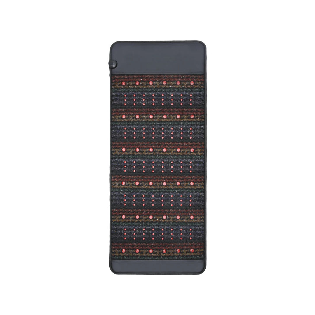 PEMF Infrared Therapy Mat Full Body 80x190cm | Amethyst & 8 Gemstones | Far Infrared + Red Light 660nm/850nm | 6 PEMF Coils