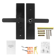 Electronic Smart Door Lock: Biometric Fingerprint, Digital Code, Smart Card, Key Access