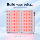 7HW EmberStack Modular Red Light Panel for Full-Body Recovery & Skin