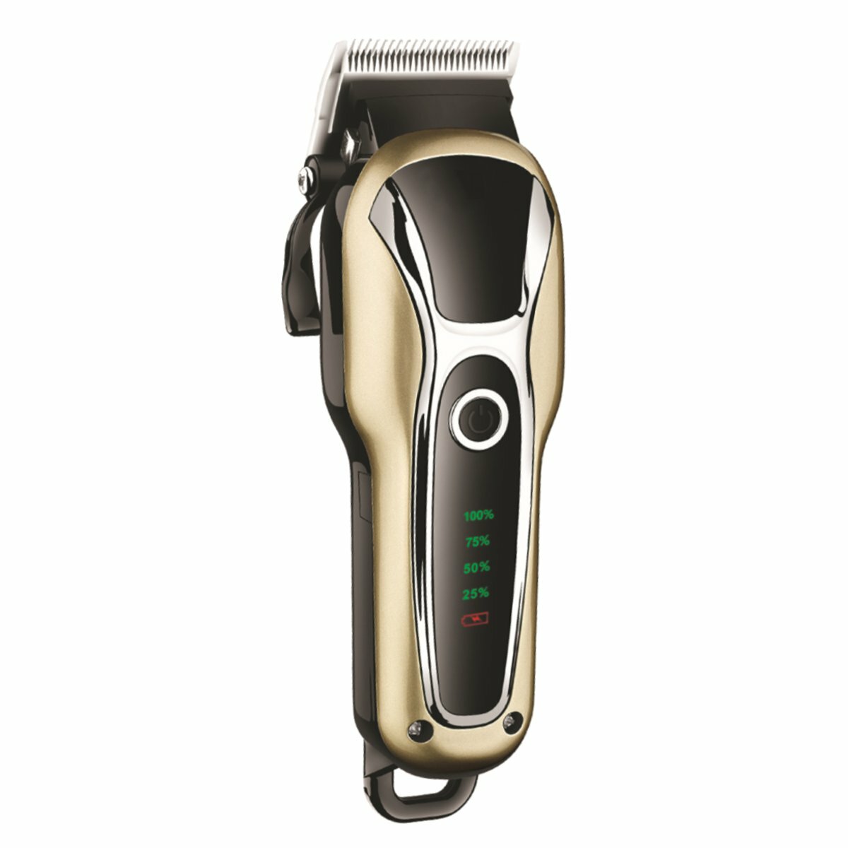 High Power LCD Display Electric Hair Clipper with Detachable Head and Cutting Comb