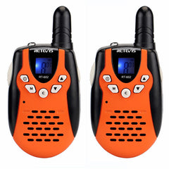 2pcs RT602 Kids Walkie Talkie, 22 Channels, 462-467MHz Handheld Two Way Radio BF-T3