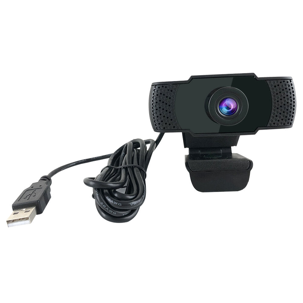 HD 1080P USB Camera with Auto/Manual Focus for Live Classes & Video Conferences