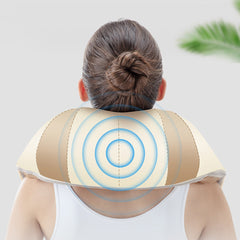 8D Infrared Heating Electric Neck and Shoulder Deep Kneading Shiatsu Massager