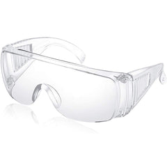 Clear Safety Goggles - Protective Anti-Dust Eye Glasses for Eye Care