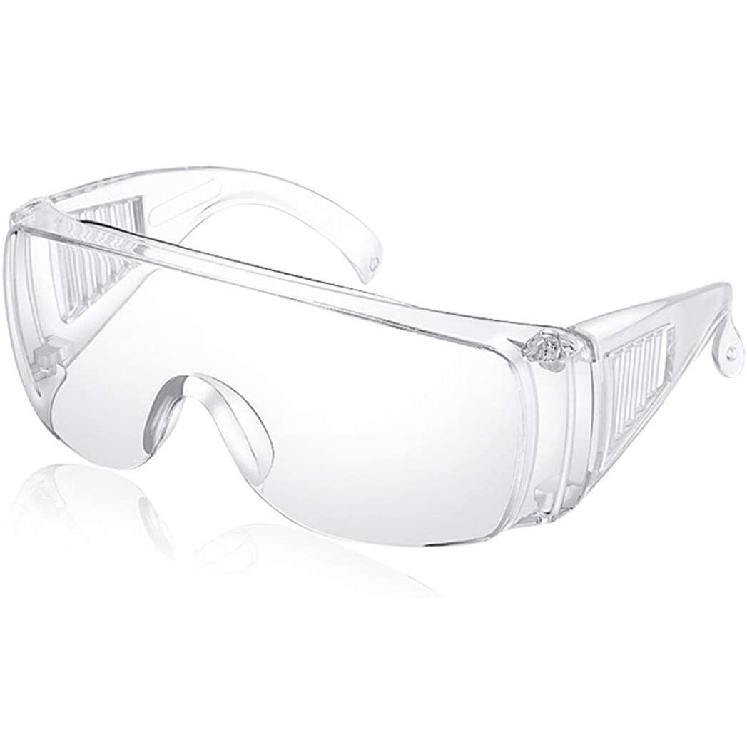 Clear Safety Goggles - Protective Anti-Dust Eye Glasses for Eye Care