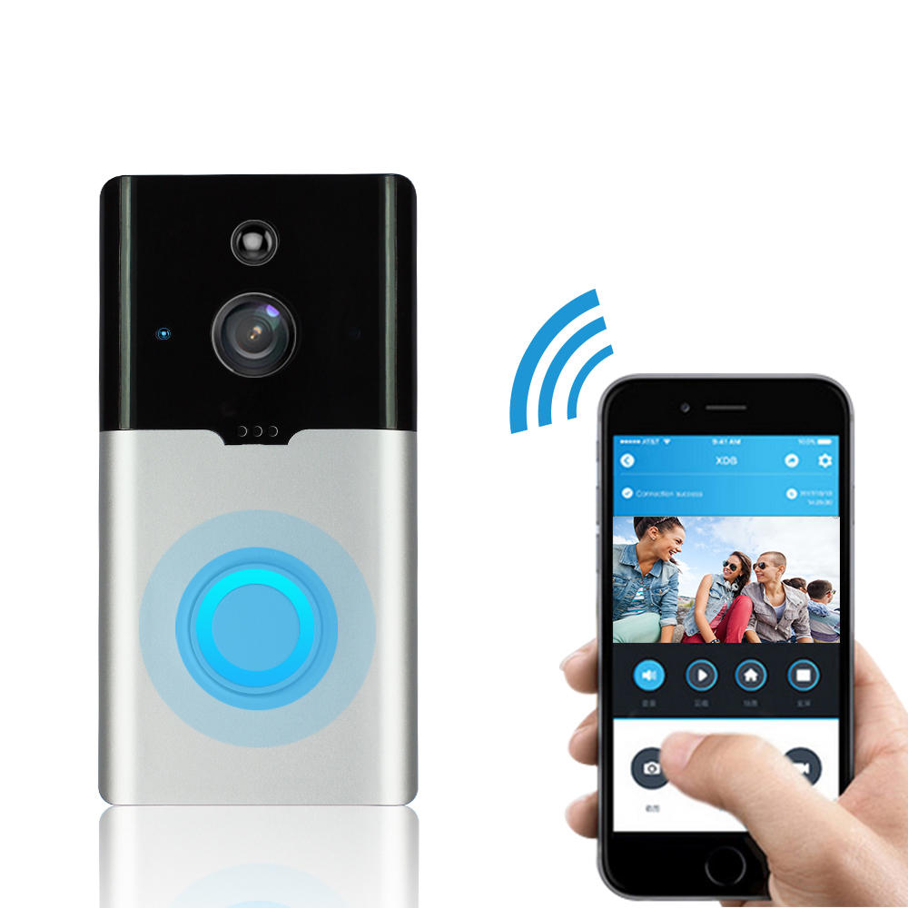 1080P Infrared Video Doorbell with Two-Way Audio and WiFi Camera