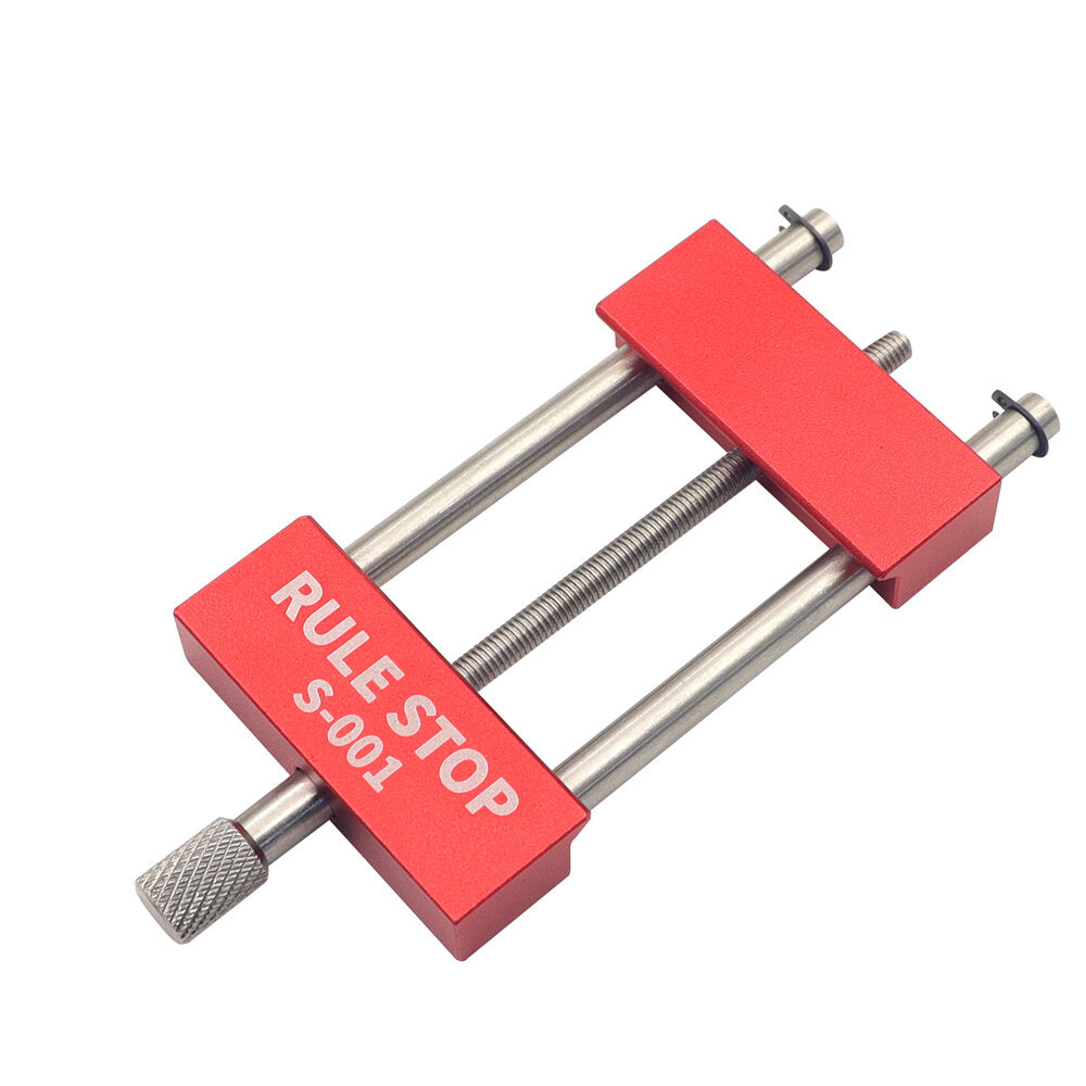 Aluminum Alloy Marking Ruler for Woodworking - Multi-Function Square Scriber
