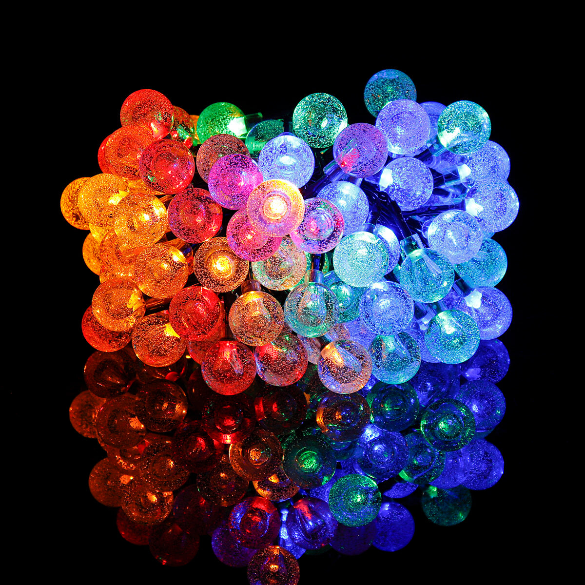 12M Waterproof 100 LED String Ball Lights - Outdoor Garden Party Wedding Decor with Remote Control