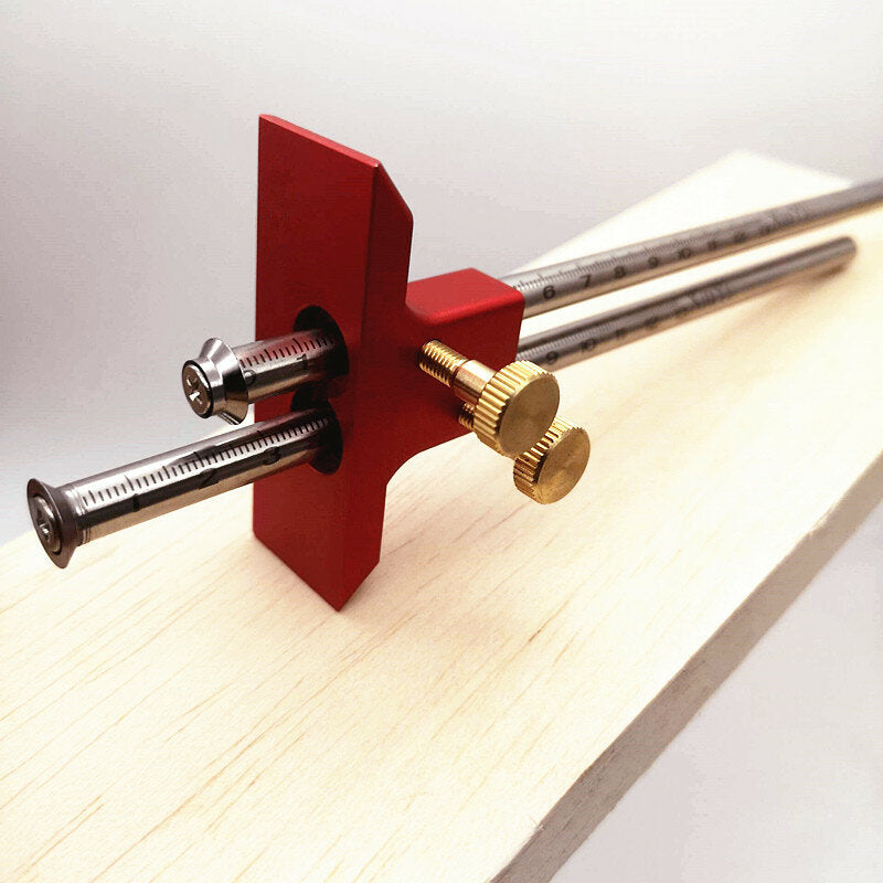 European Double Head Stainless Steel Marking Gauge for Woodworking