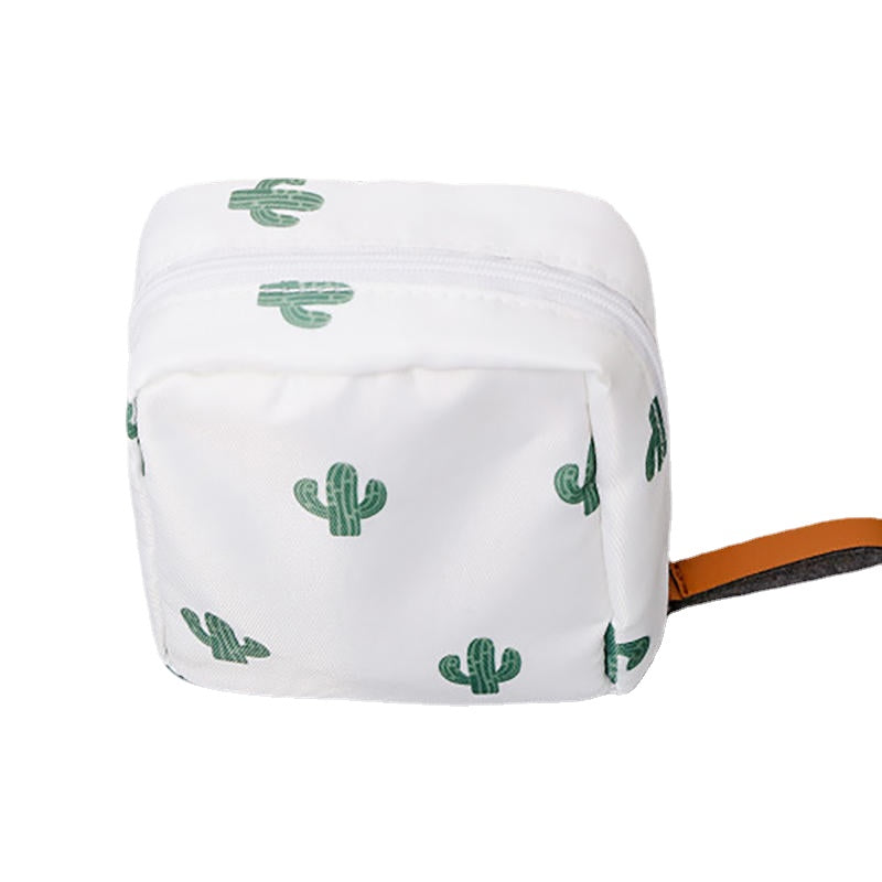 Cute Simple Cosmetic Storage Bag - Perfect for Travel and Wash Essentials