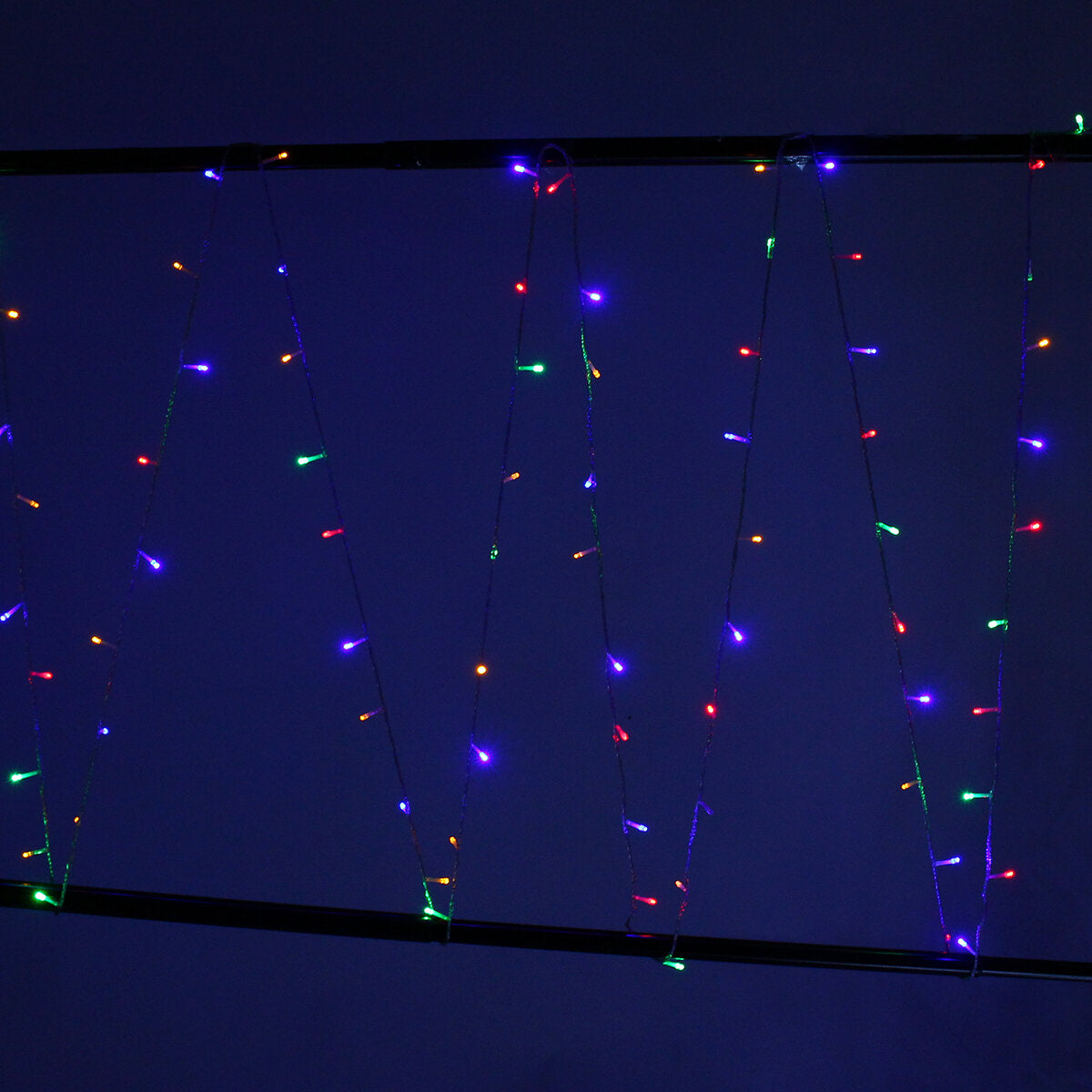 10M 100LED Window Curtain String Lights - White, Warm White, Colorful, Yellow, Blue - Holiday Christmas Decor