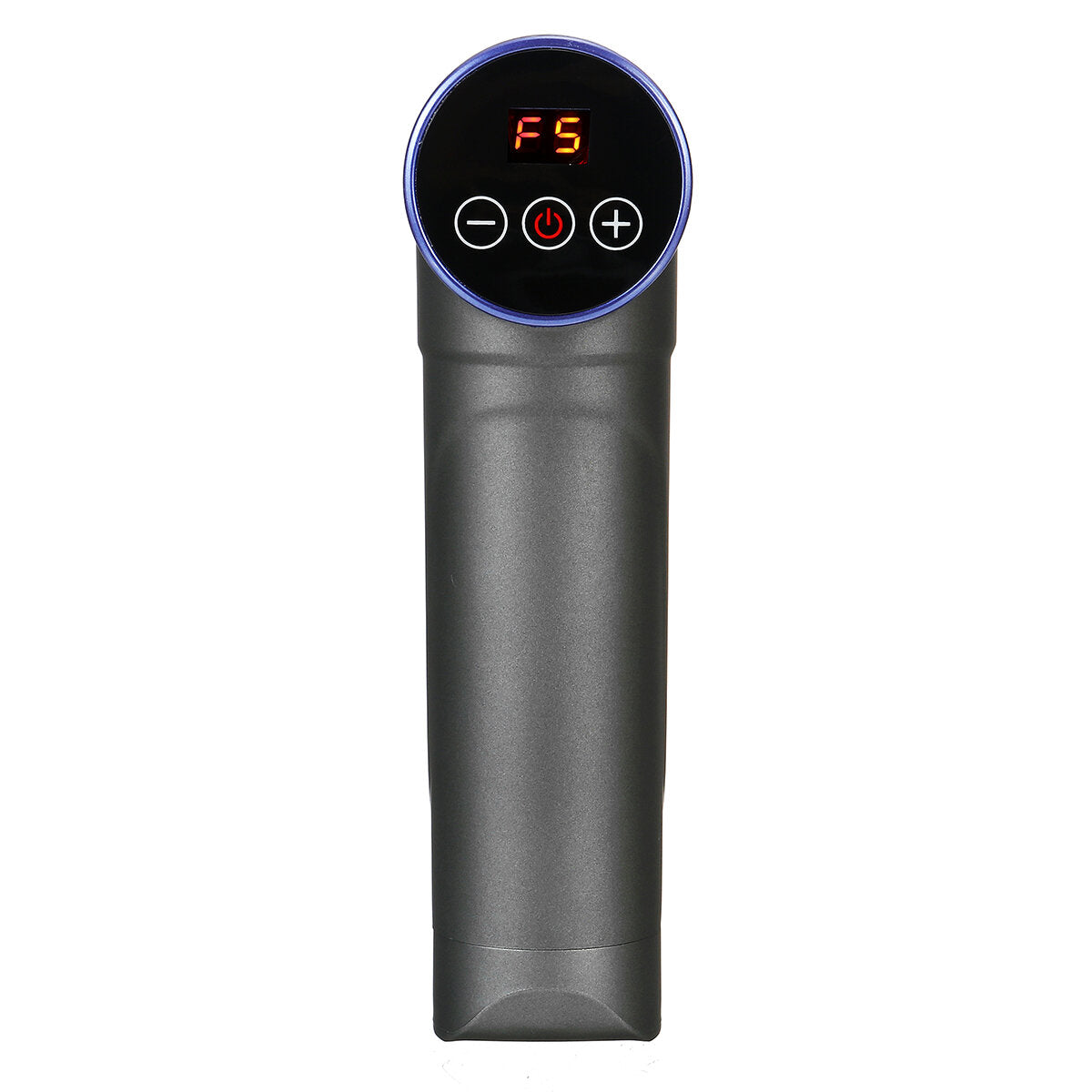 LED Rechargeable Electric Fascial Massager for Muscle Pain Relief with 4/8 Heads