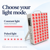 7HW EmberPro Tabletop Red Light Panel for Face, Skin & Sore Muscles