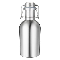 1L Single Layer Stainless Steel Beer and Wine Beverage Pot Bottle Barrel