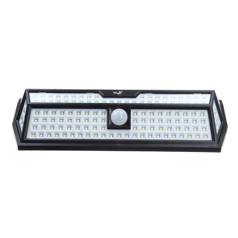 132 LED Solar Wall Light with 4-Side Motion Sensor, IP65 Waterproof for Outdoor Yard and Garden