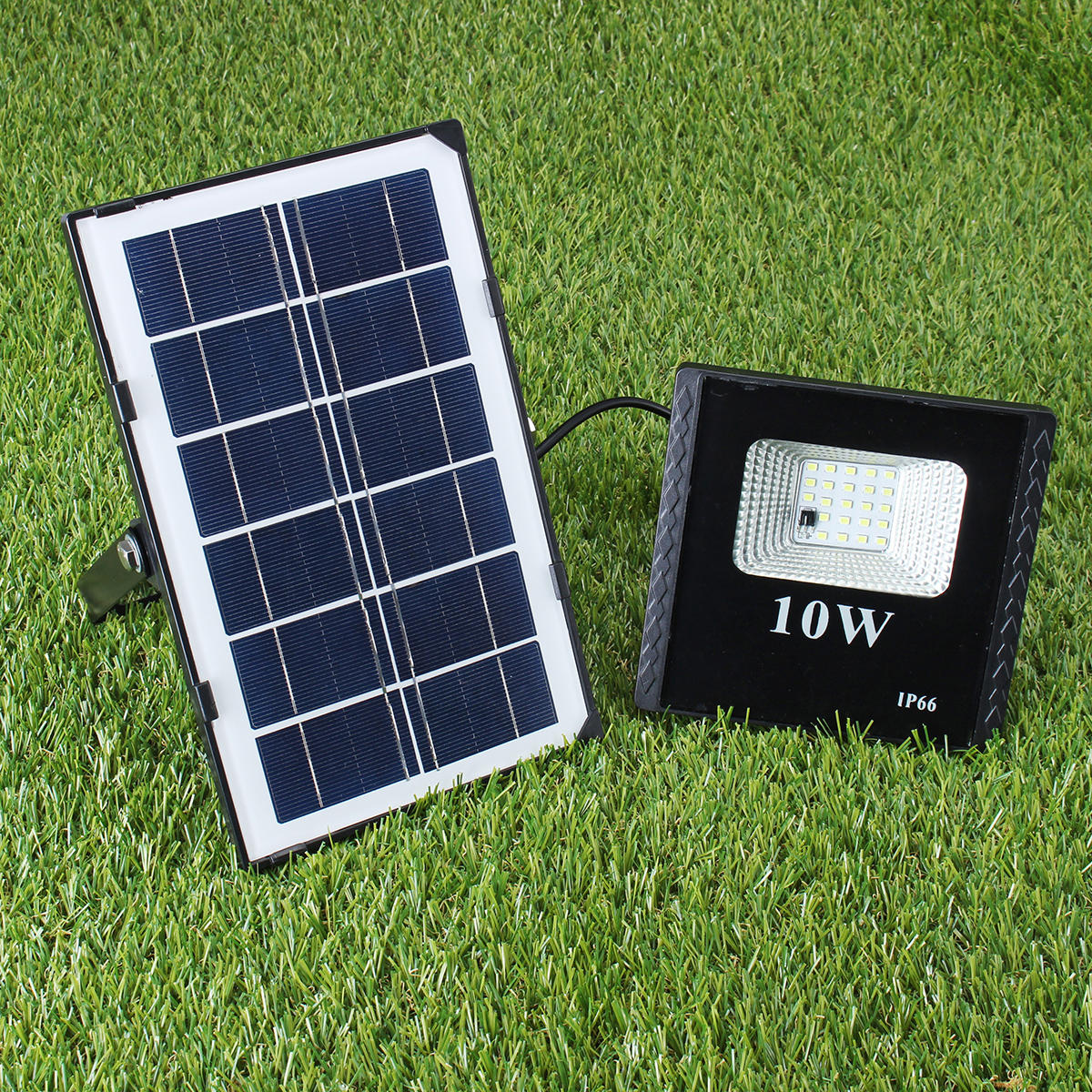 20 LED Solar Flood Light - Outdoor Waterproof Garden Street Lamp with Remote Control