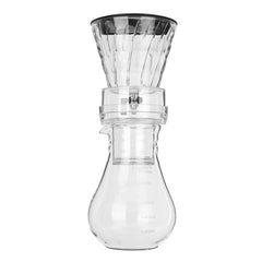 1000mL Glass Cold Drip Coffee Maker Pot - Home Iced Brew Pour Over Coffee Machine