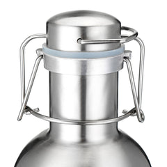 1L Single Layer Stainless Steel Beer and Wine Beverage Pot Bottle Barrel