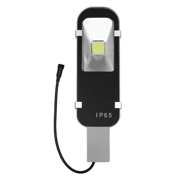 12W Solar Powered LED COB Sensor Street Light, Waterproof for Outdoor Garden, Light-Controlled