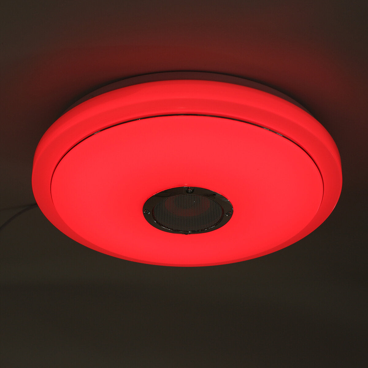 2.4GHz Bluetooth LED Ceiling Light with 256 RGB Colors, Music Speaker, Dimmable Lamp, and Remote Control