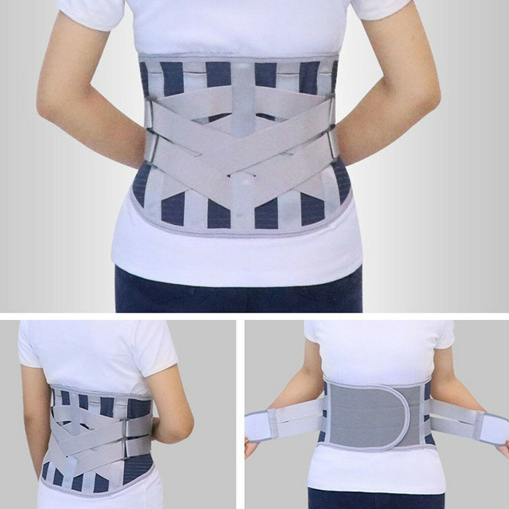 Self-Heating Magnetic Back Brace: Adjustable Orthopedic Support Belt for Pain Relief and Posture Correction