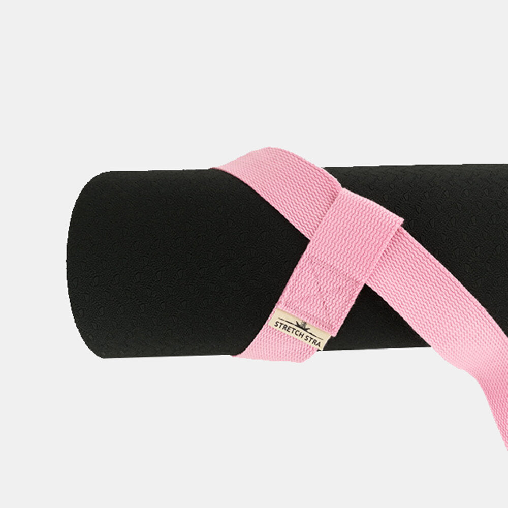 Adjustable Yoga Mat Belt - Stretch Sports Sling Shoulder Strap for Fitness and Storage