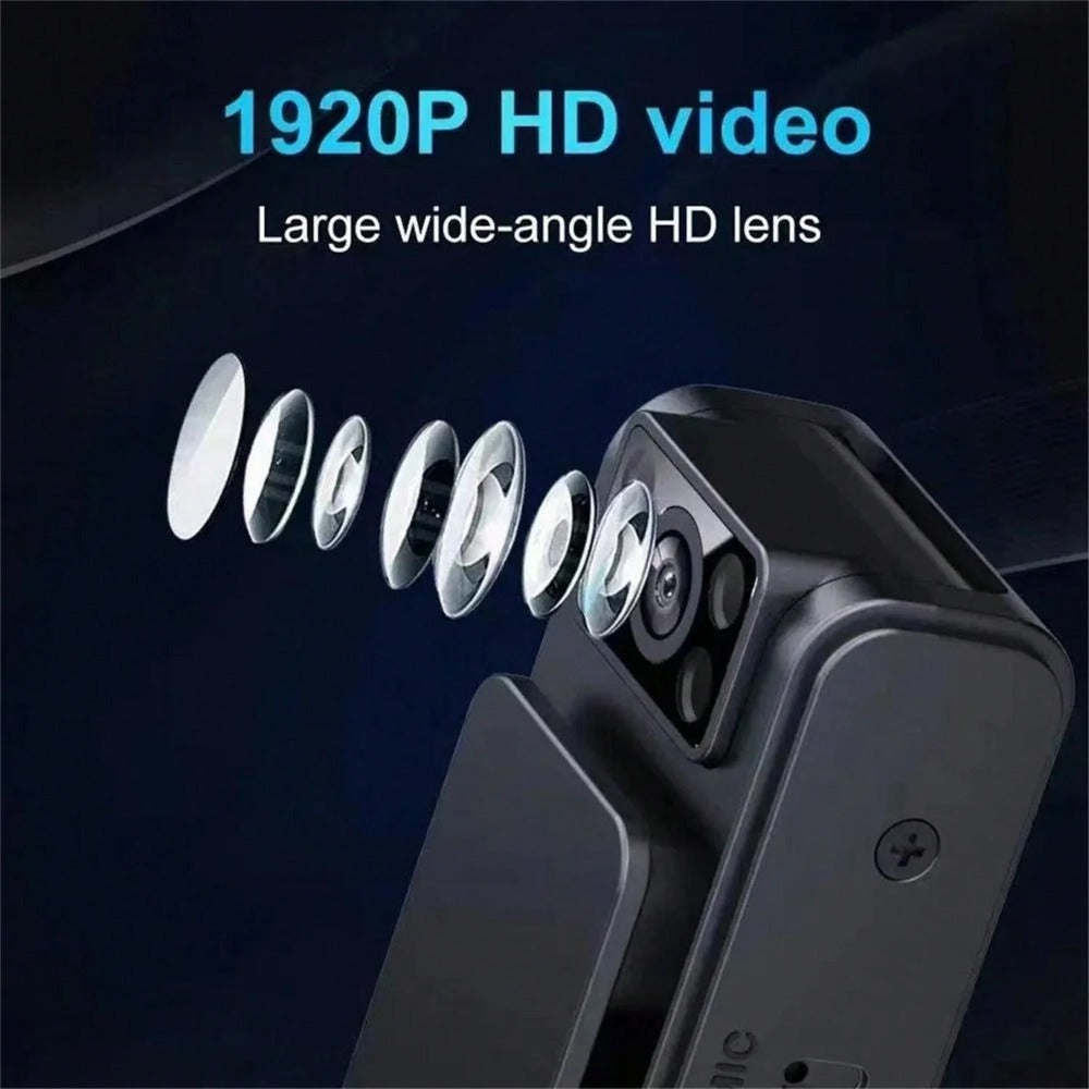 32 GB HD 1080P Action-Kamera – tragbar und handlich für Radfahren, Outdoor-Sport, Angeln