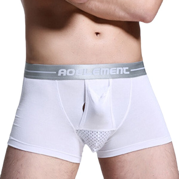 Men's Modal U-Convex Separation Boxers Briefs - Health Care Casual Underwear