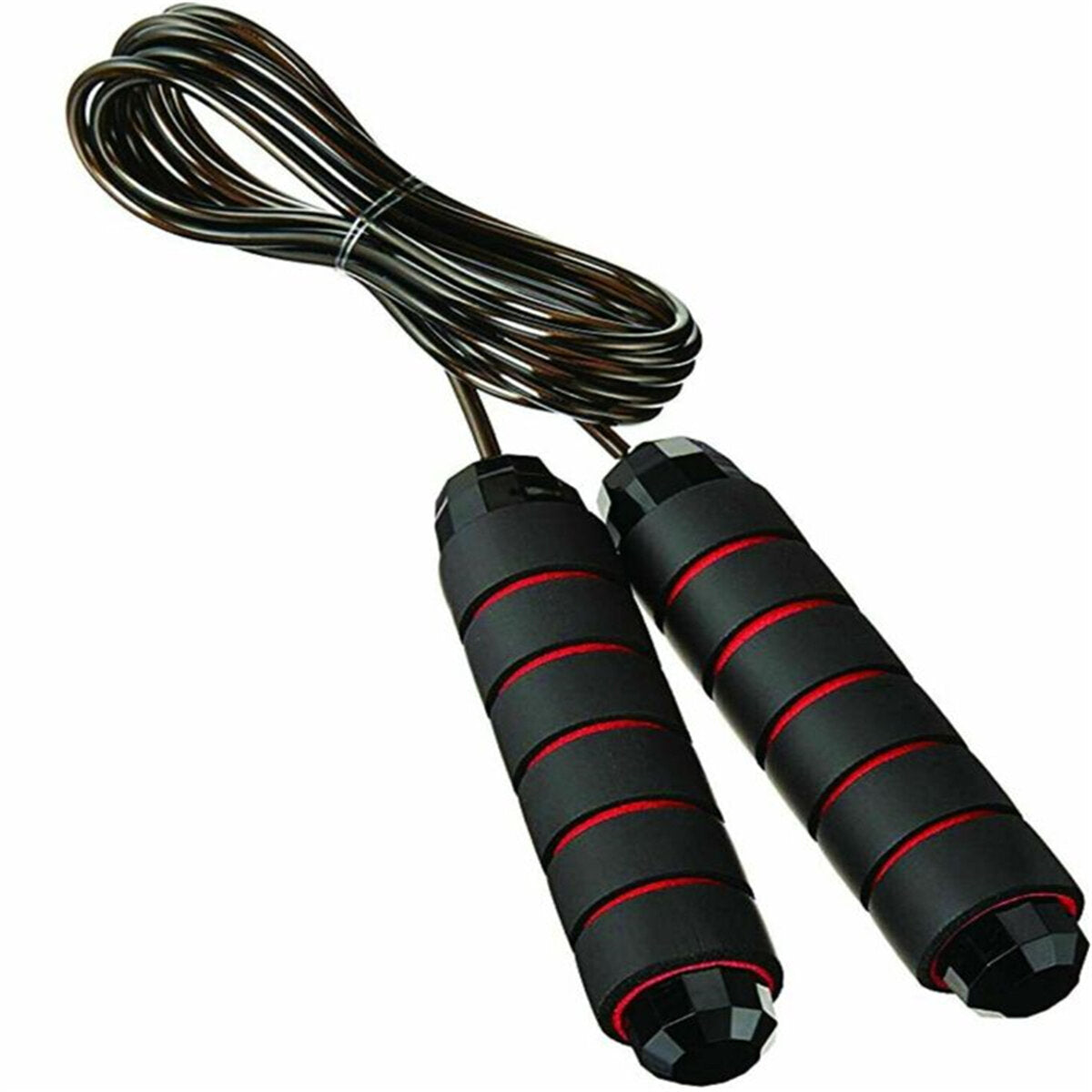 10ft Weighted Jump Rope for Boxing & Fitness - Ball Bearing Beaded Rope for Gym Exercise