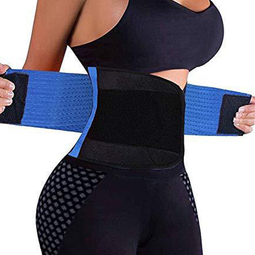 Breathable Yoga Waist Trainer Belt - Fitness, Belly Girdle, Shaper, Protective Waist Training Strip