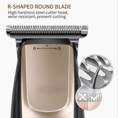 18Pcs USB Rechargeable Hair Clipper & Electric Shaver Set