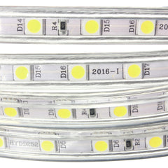 220V 14M 5050 LED SMD Waterproof Outdoor Flexible Tape Rope Strip Light for Xmas