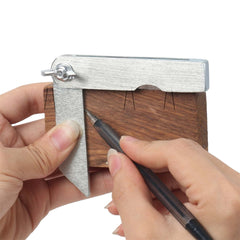 4-Inch Sliding T-Bevel Gauge Protractor | Adjustable Angle Finder for Woodworking