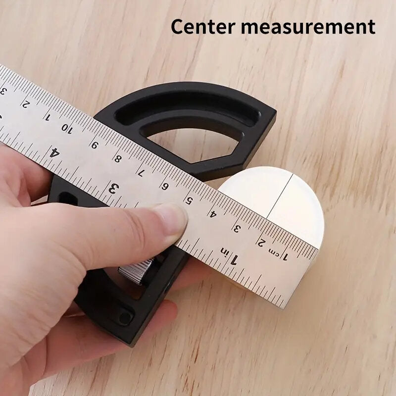 Protractor Angle Gauge: Essential Woodworking & Carpenter Measuring Tool
