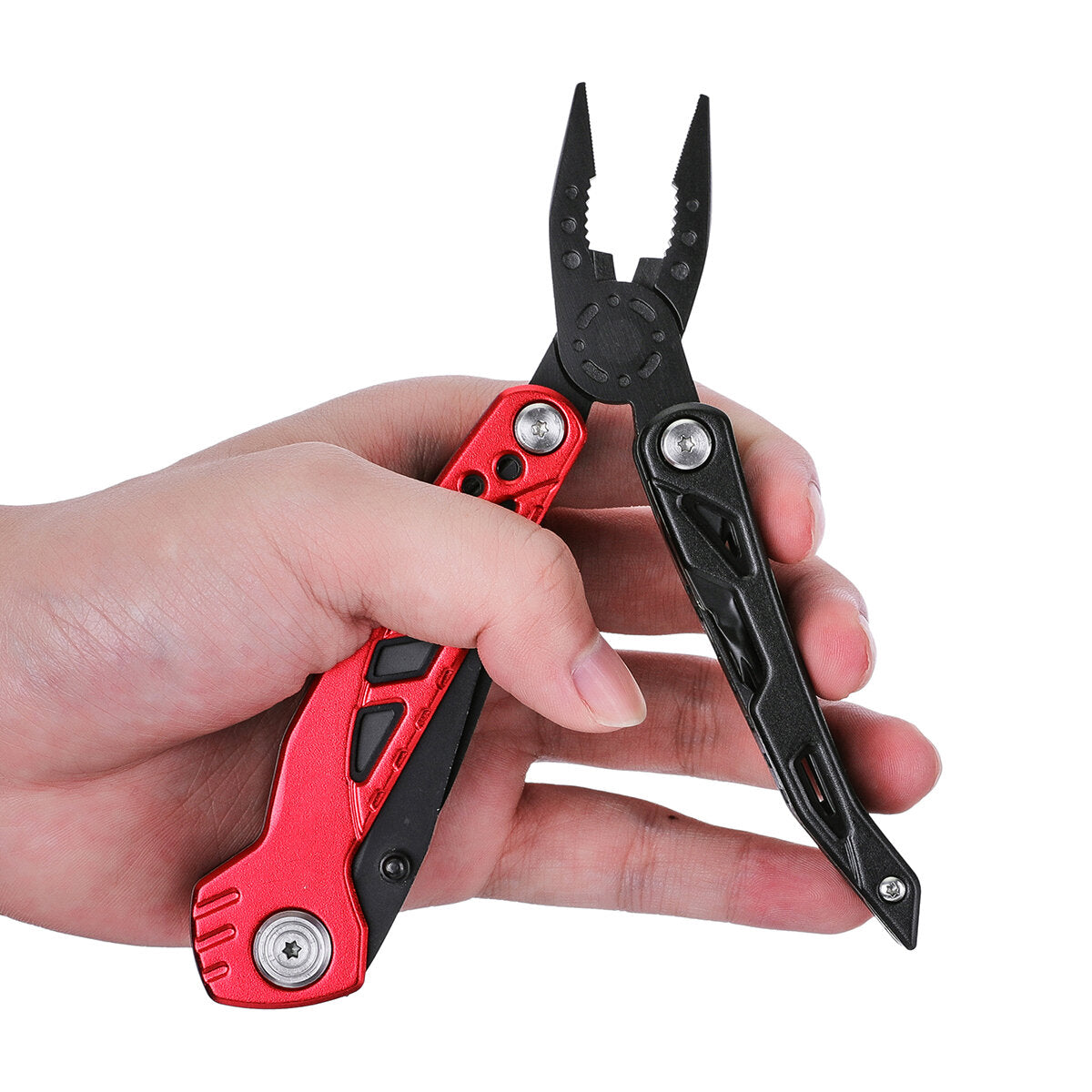 13-in-1 Multi-Function Folding Tool: Kitchen Bottle Opener, Pocket Multitool with Pliers, Saw Blade, Knife, Screwdriver